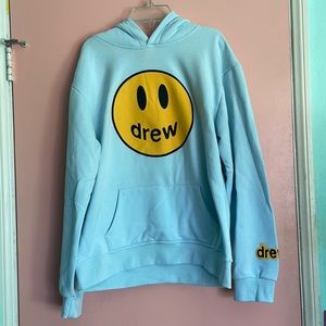 Replica blue Drew House hoodie